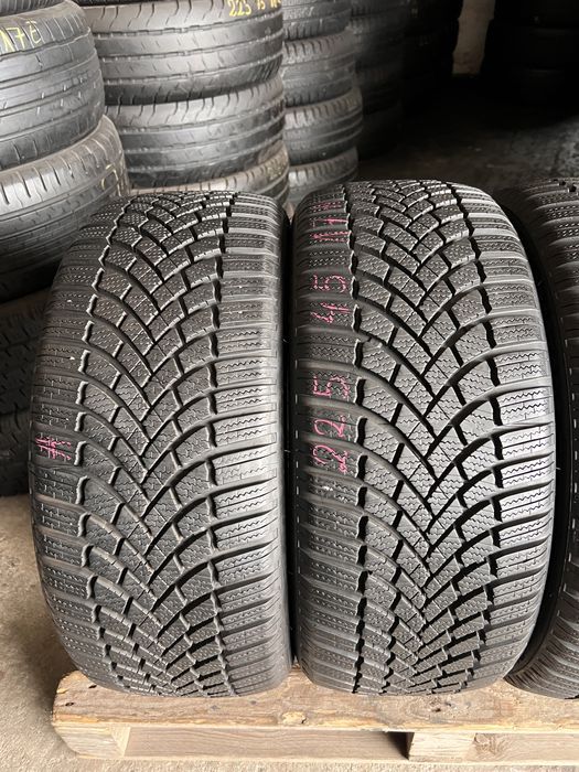 4 anvelope iarna ca NOI 225/45/17 , Bridgestone , 8 mm , DOT 2022