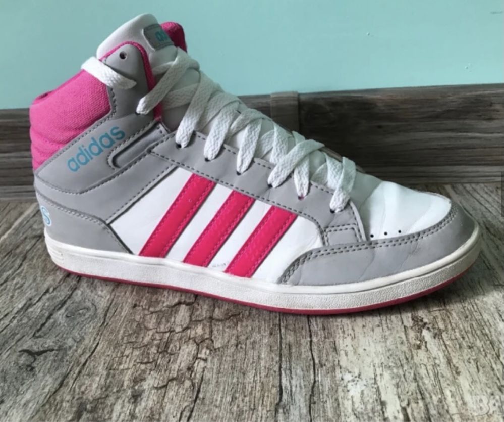Разпродажба! Дамски маратонки Nike, QUAZI, Adidas hoops mid