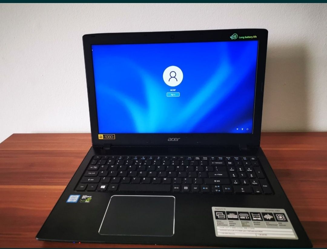 Laptop gaming 15.6, Full HD, gtx 950m