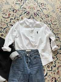 джинсовка, белая рубашка