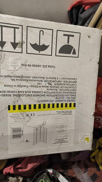 Cădiță dus acrilică