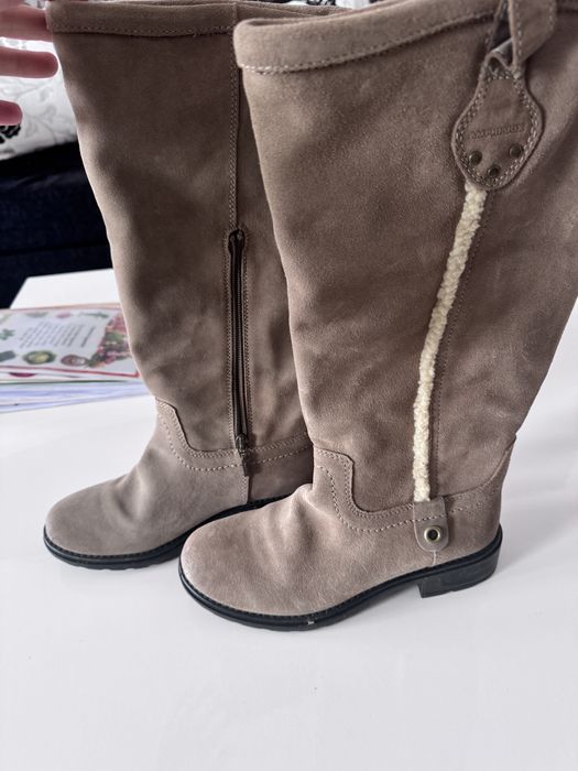 Cizme geox piele imblanite