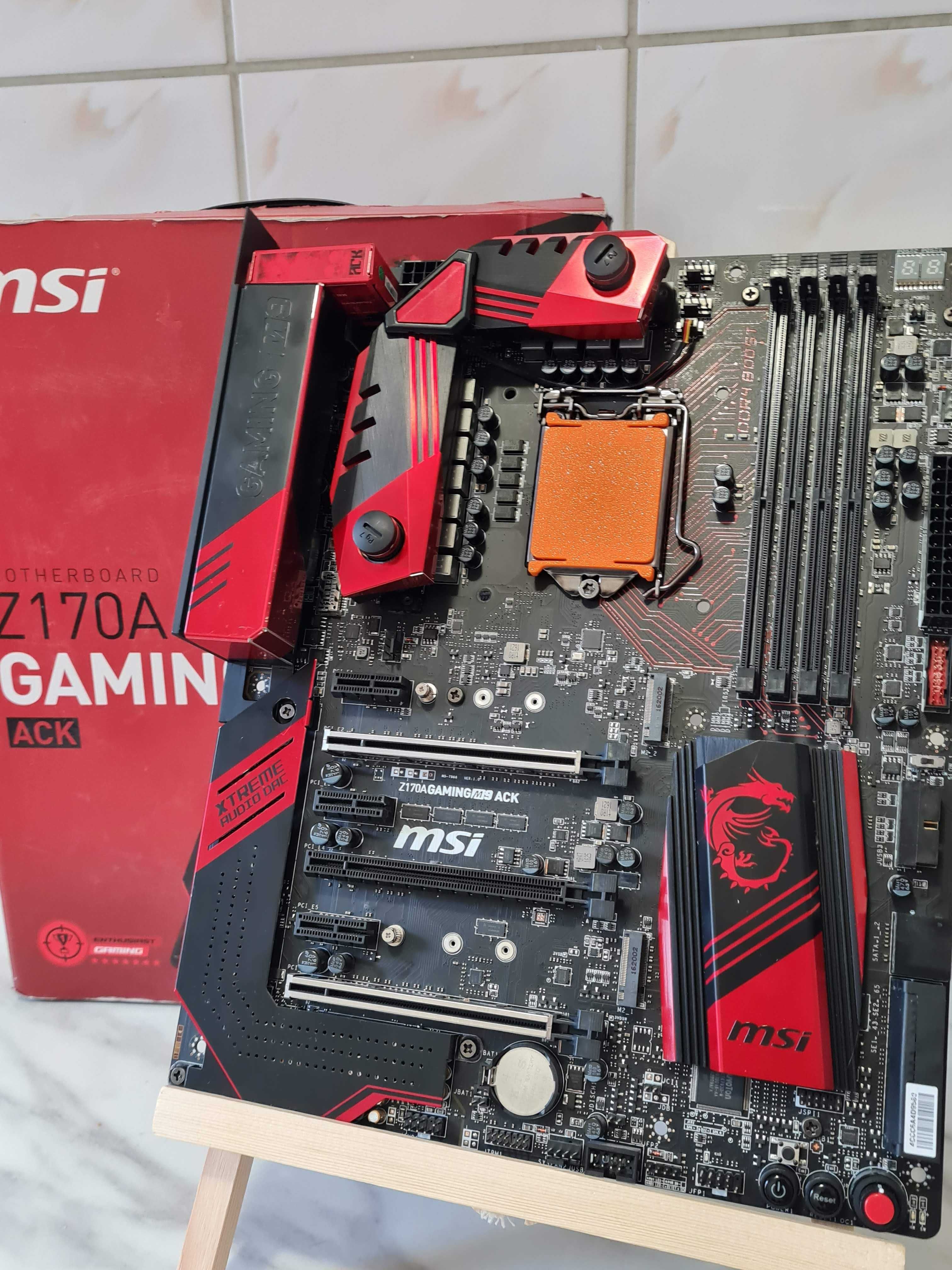 Placa de baza MSI Z170A Gaming M9 Ack sk 1151 pt gen 6/7/8/9 la cutie