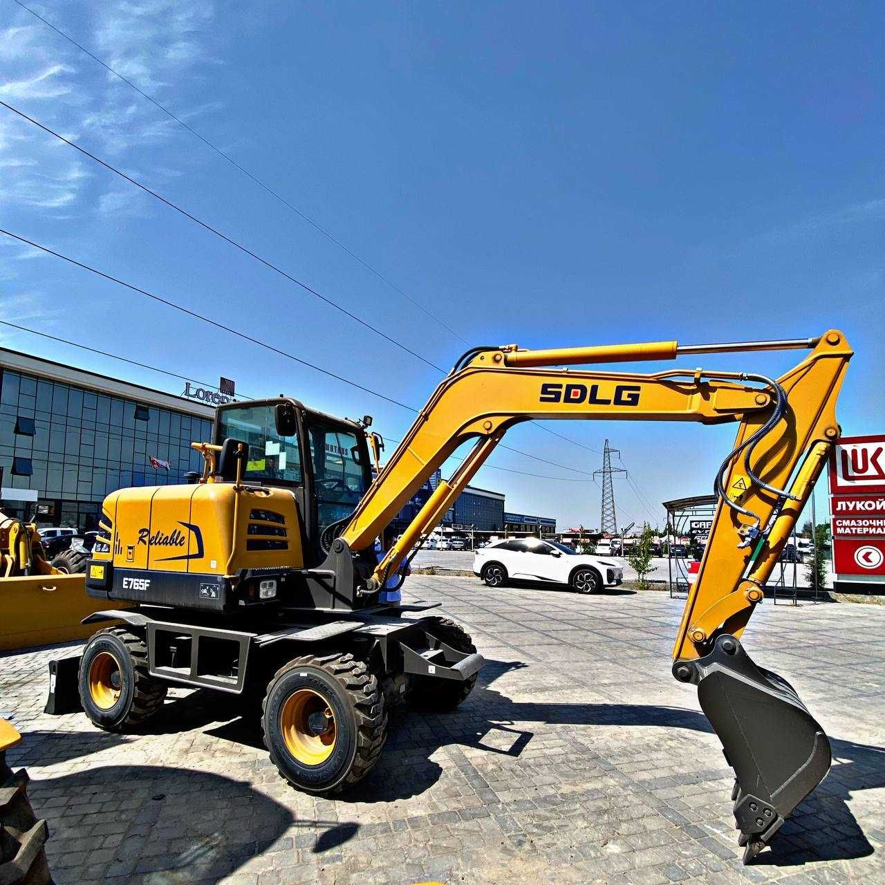 Колёсный Экскаватор SDLG E765F 0,21 м³