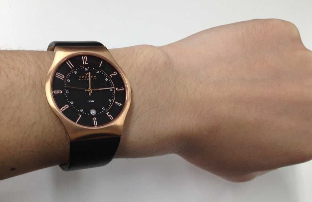 Ceas Elegant Editie Limitata Skagen 23XXLRLB Ultra-Slim Nou In Cutie