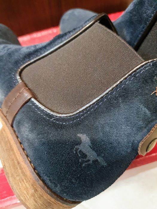 Ghete piele întoarsă Mustang 38
