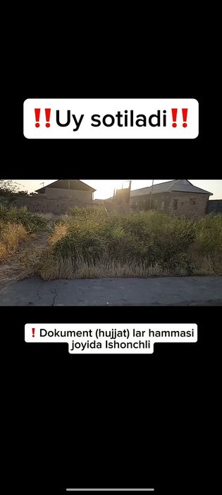 6 sotix uchastka hojatxona oshxona koʻtarilgan 5xona fundamend qoʻyilg