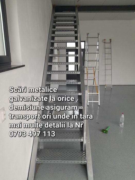 Scări metalice galvanizate la orice demisiune asiguram transport ori u