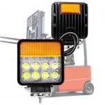 Диоден халоген LED светлини габарит, жълта 12/24V 48W