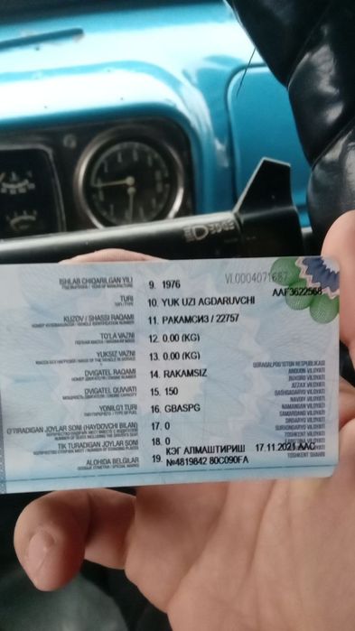 Zil samasval Holati alo darajada