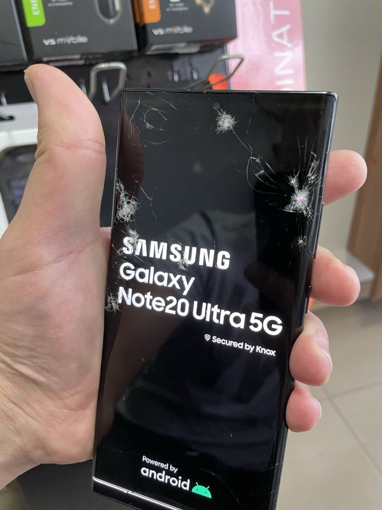 Samsung S20 , S21, S22, S23, NOTE 20 ultra - Смяна На Счупено СтъклО