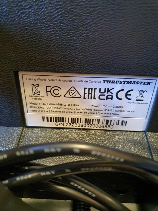 Volan Thrustmaster T80 Ferrari 488 GTB Edition