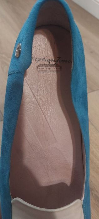 Pantofi slip-on piele intoarsa marimea 39