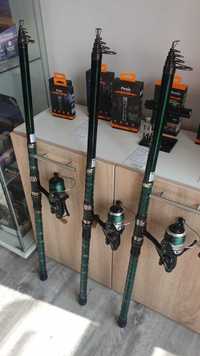 Set 3 Lansete Lineaeffe + 3 Mulinete Okuma LB