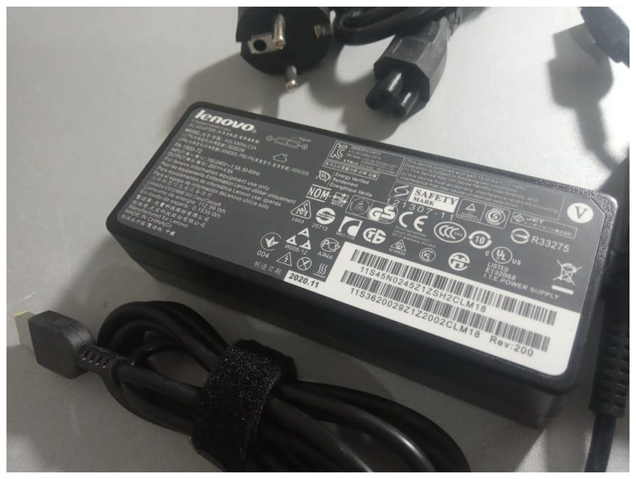 (леново) Lenovo на ноутбук (блок питания - зарядка - шнур)