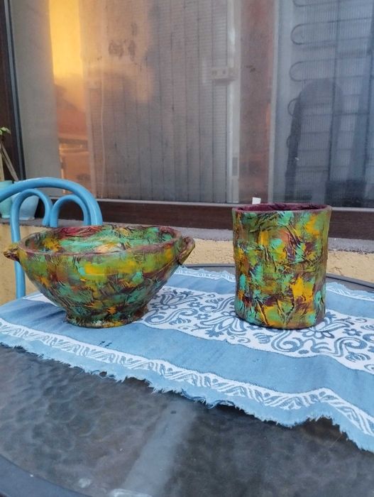 Vand set vase lut pictate manual