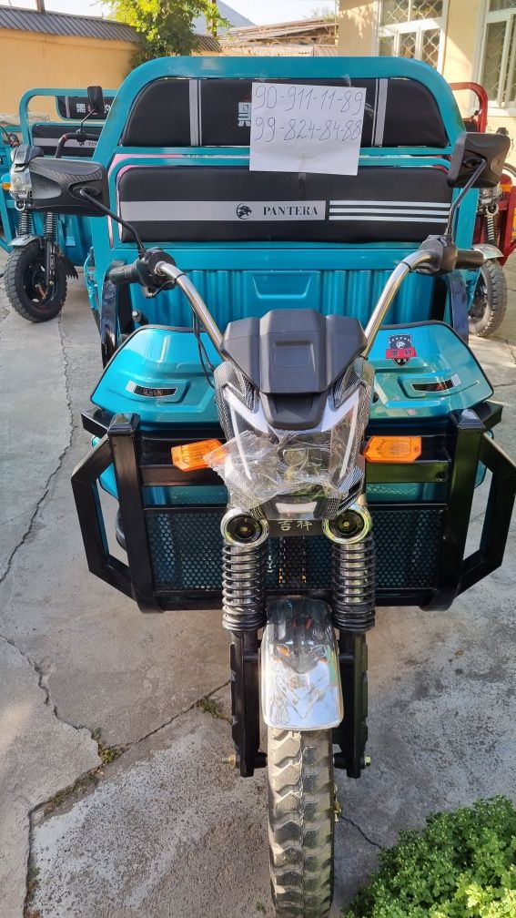 Трицикл муравей тонна  Muravey Pantera на русском.  Moto elektr