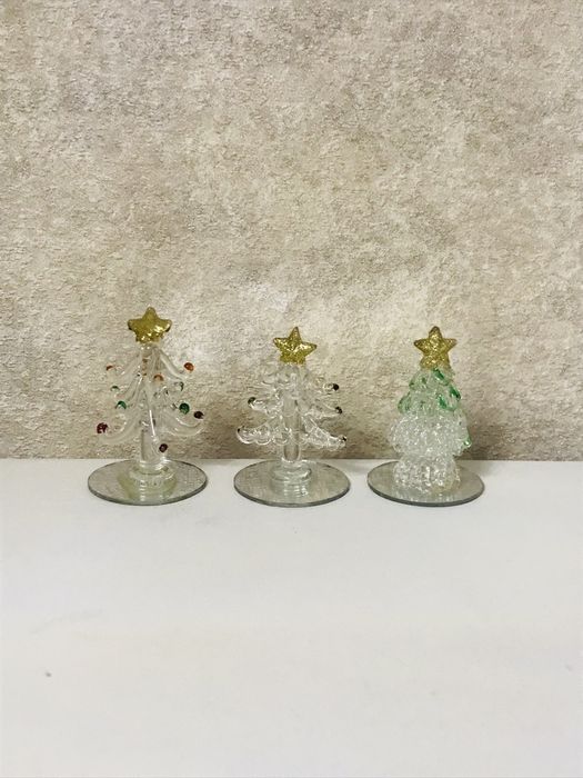 Ёлочка стеклянная 6 см