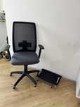 Scaun ergonomic Traffic Chairs + suport picioare Ikea Dagotto