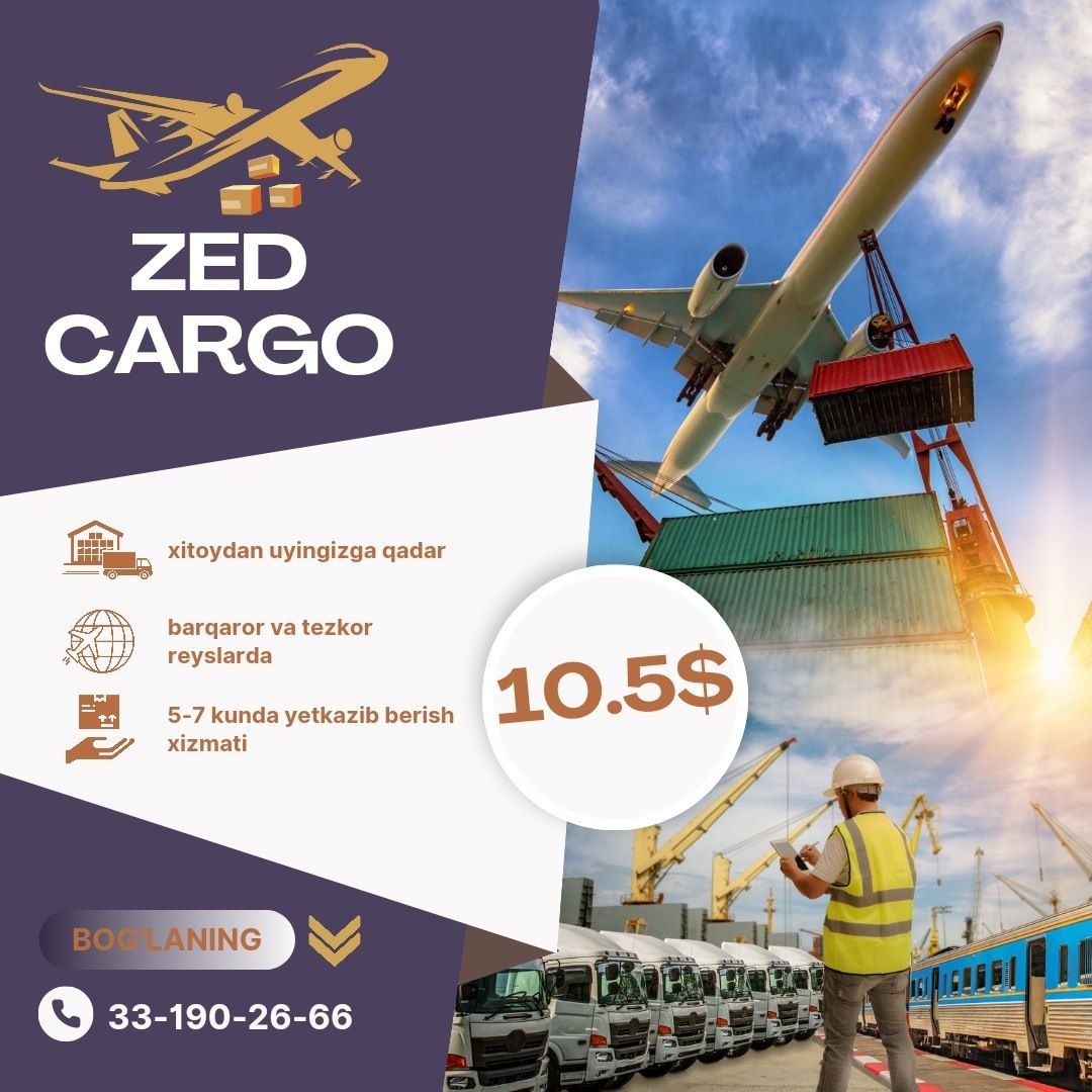 ZED CARGO - avia kargo xizmati