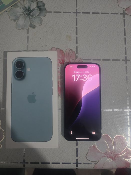 iPhone 16 256g с гарантией