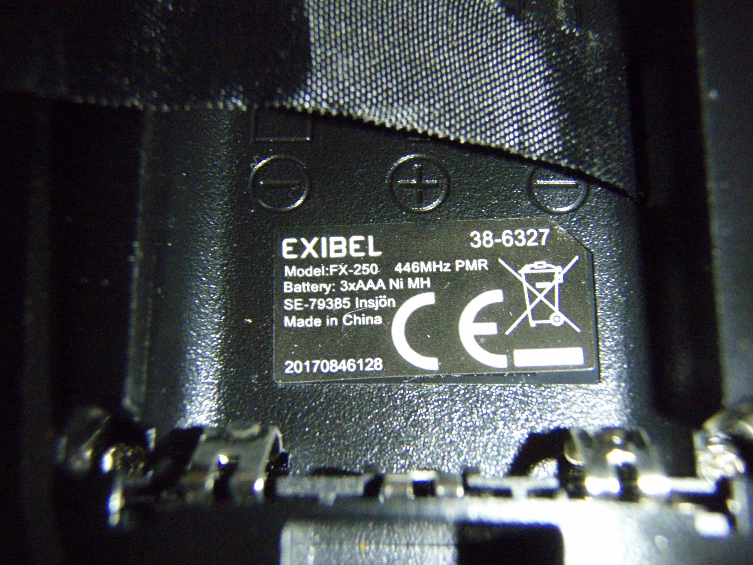 Statie radio portabila Exibel FX-250 446Mhz PMR + dock incarcare