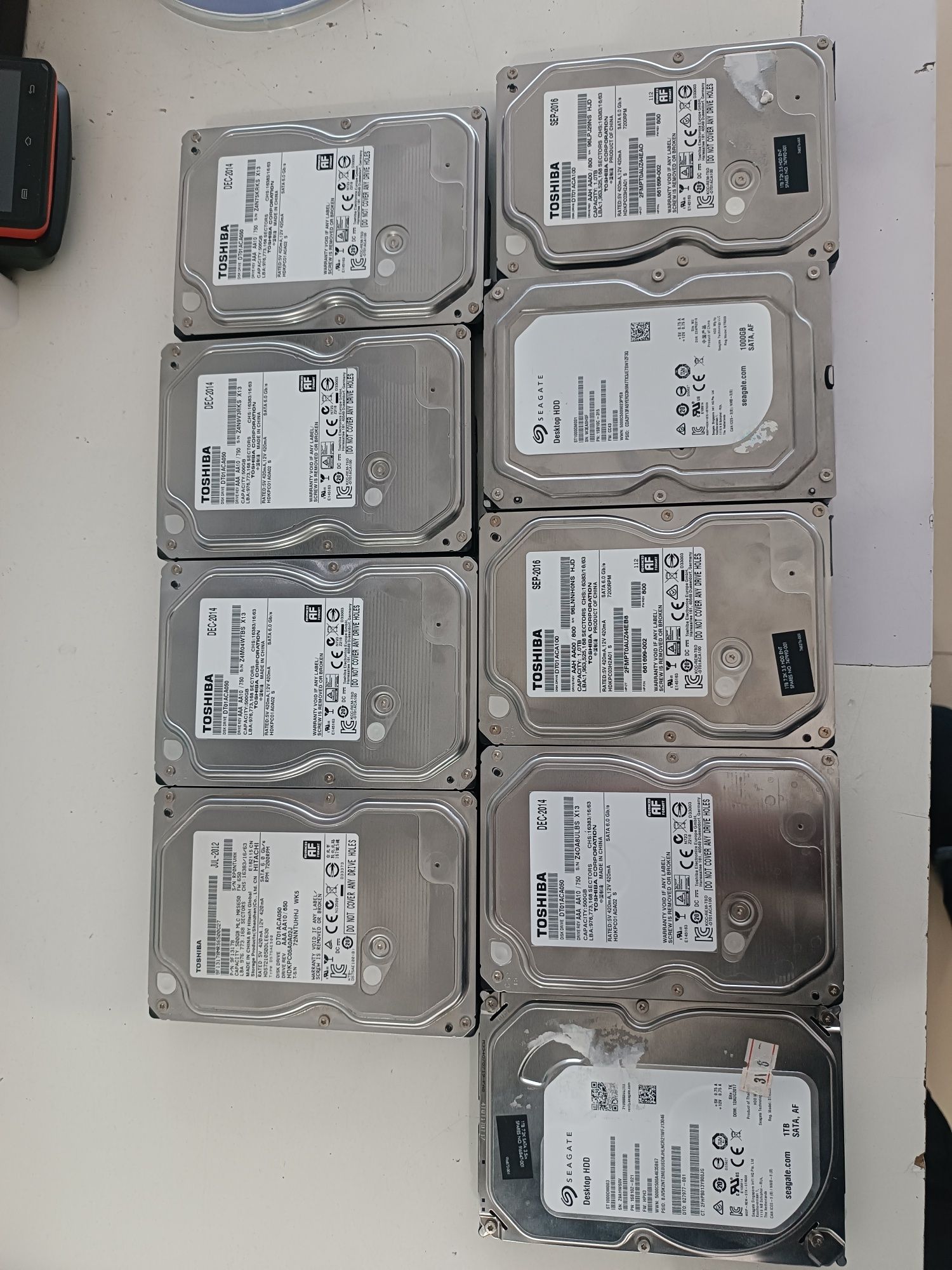 Продам жесткии диски на видеонаблюдения SSD диски на компьютер на ноут