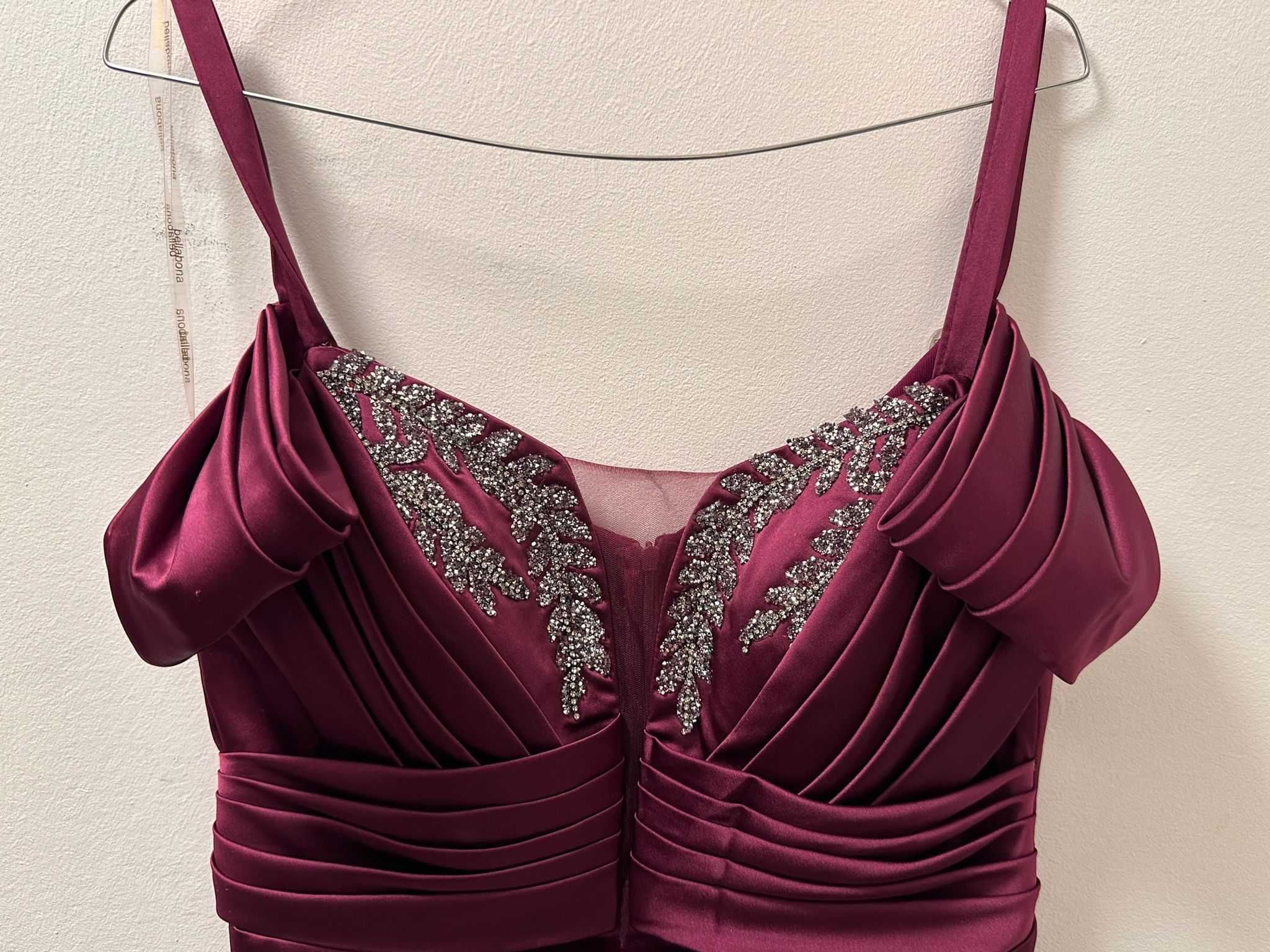 Rochie de seara bordeaux