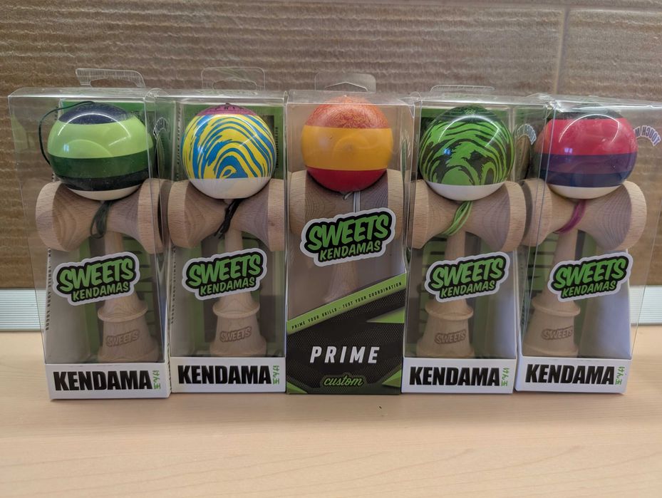 Kendama SWEETS BOOST Classic 5 STRIPE Dougy Slushy Grain Split