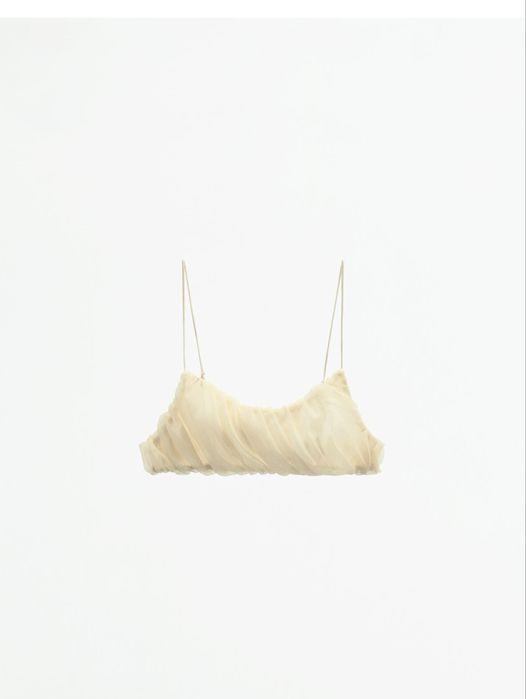 Топ с тюл Zara / Зара с етикет