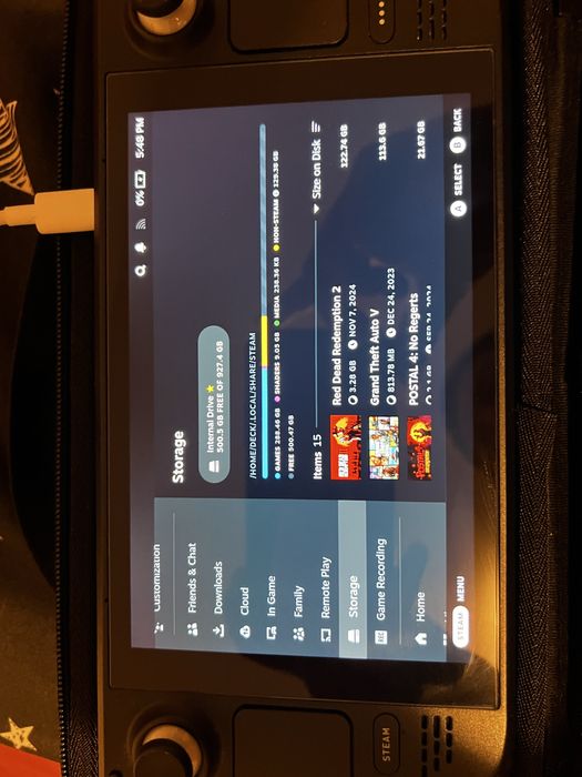 Steamdeck 1tb LCD