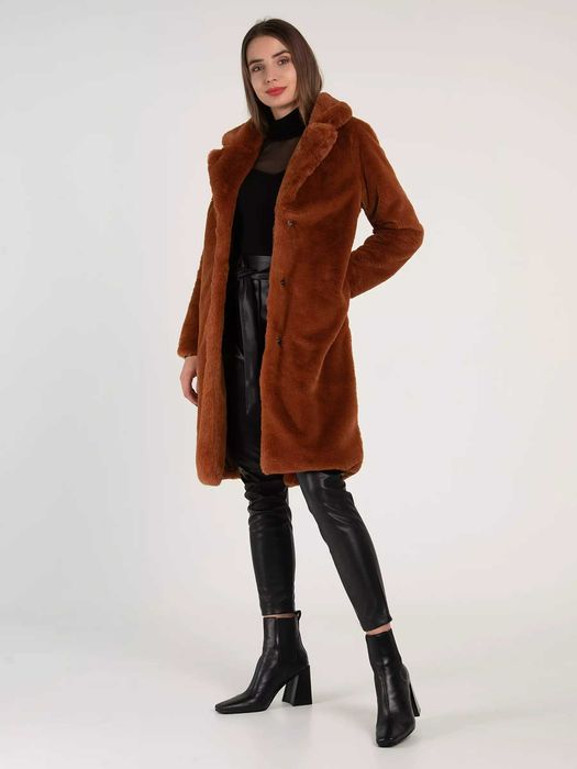 Палто Vila теди беър teddy bear