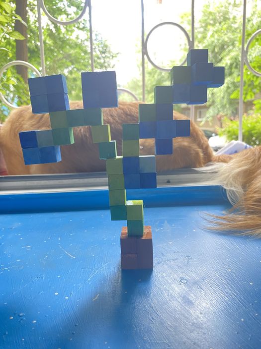 Sabie Minecraft din lemn - Diamond