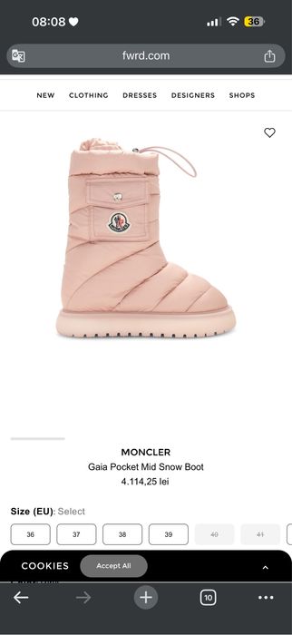 Cizme/ apres-ski MONCLER 36