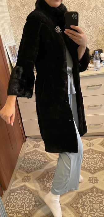 Продам шубу норковая мутоновая