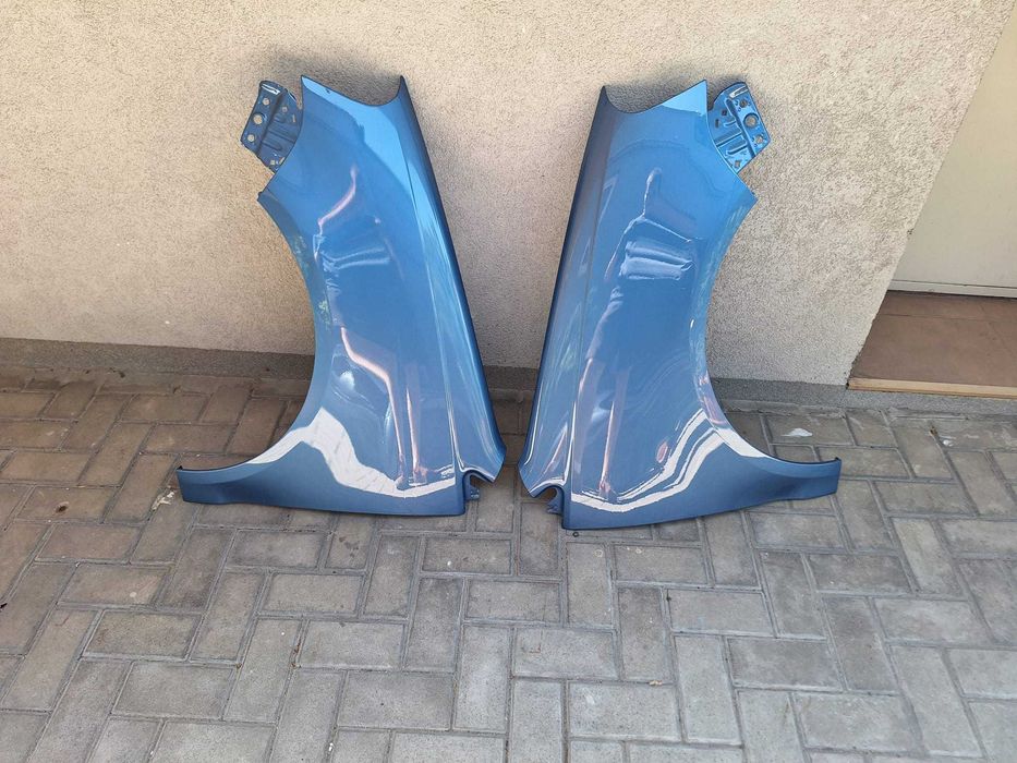 Aripa Fata Dreapta & Stanga VW Polo 6 VI 9N 2005-2009 Vopsita Albastru