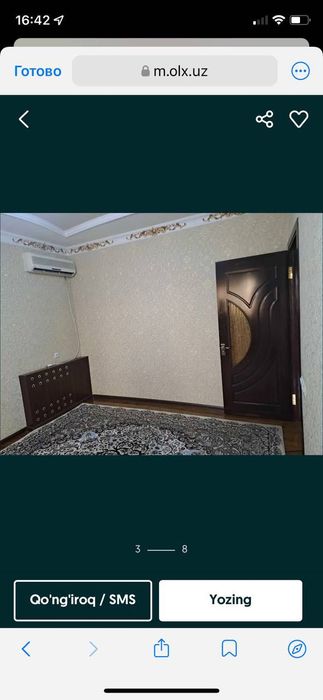 2 xonali kv ga 2 ta bola qoyamz