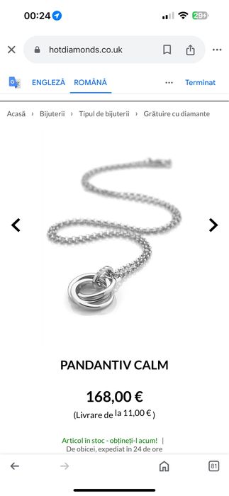 Lănțișor Hot Diamonds