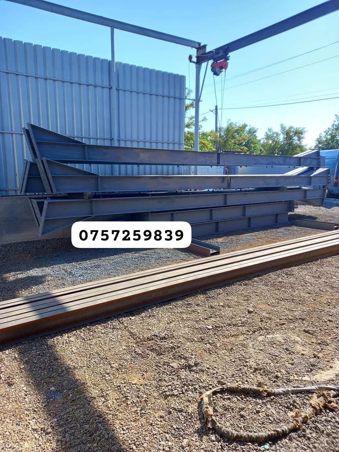 Structura metalica 17,5x30h4 din ipe 270 demontabila