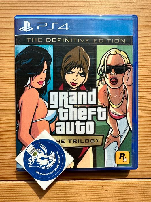 GTA San Andreas + GTA 3 + Vice City PlayStation 4 PlayStation 5 PS4