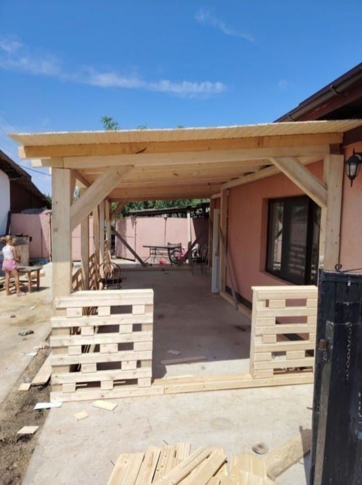 Vând foisor terase pergole case cabane din