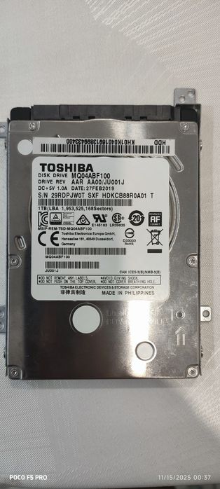 Продам HDD SATA для ноута Acer