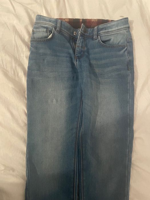 Blugi grosi de iarna si Pantaloni trening, marime 134