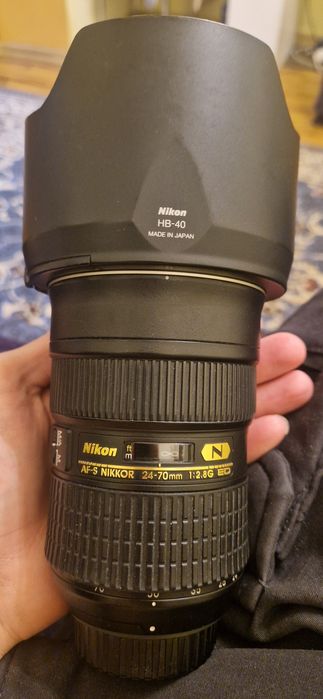 Nikon 24-70mm f 2.8 ED