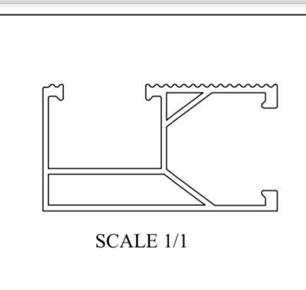 Алюминиевые каркасы (универсальный профиль) для солнечных панелей + За