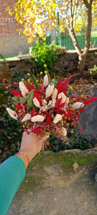 Букет от сухи цветя