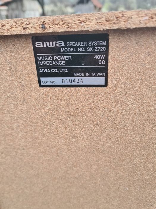 Boxe aiwa sx-z720
