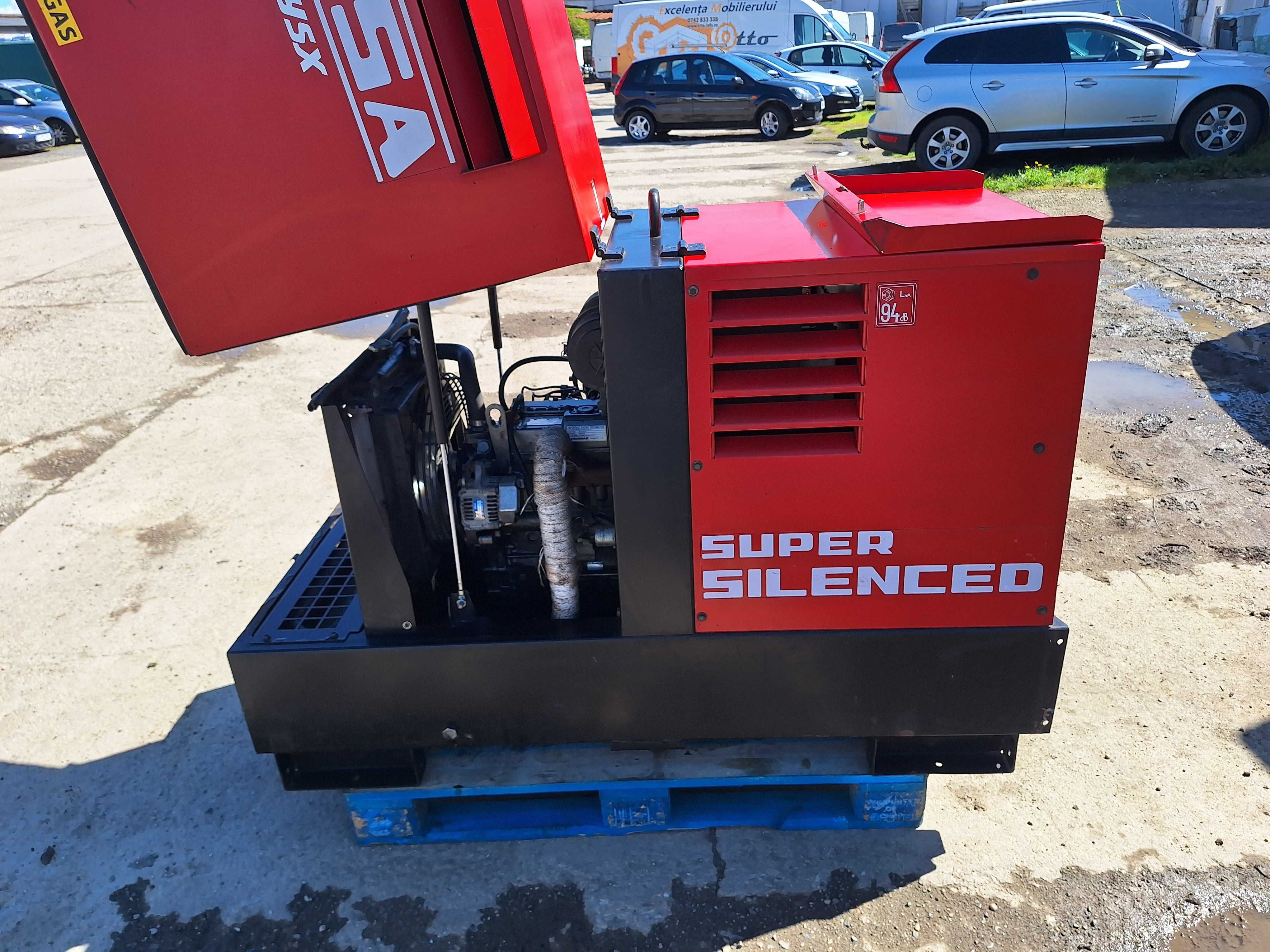 Generator 12 KVA , trifazic , aparat de sudura 350 amperi