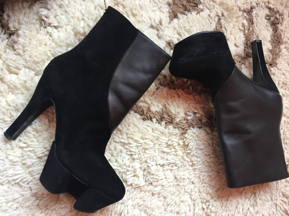 Botine piele mar 38