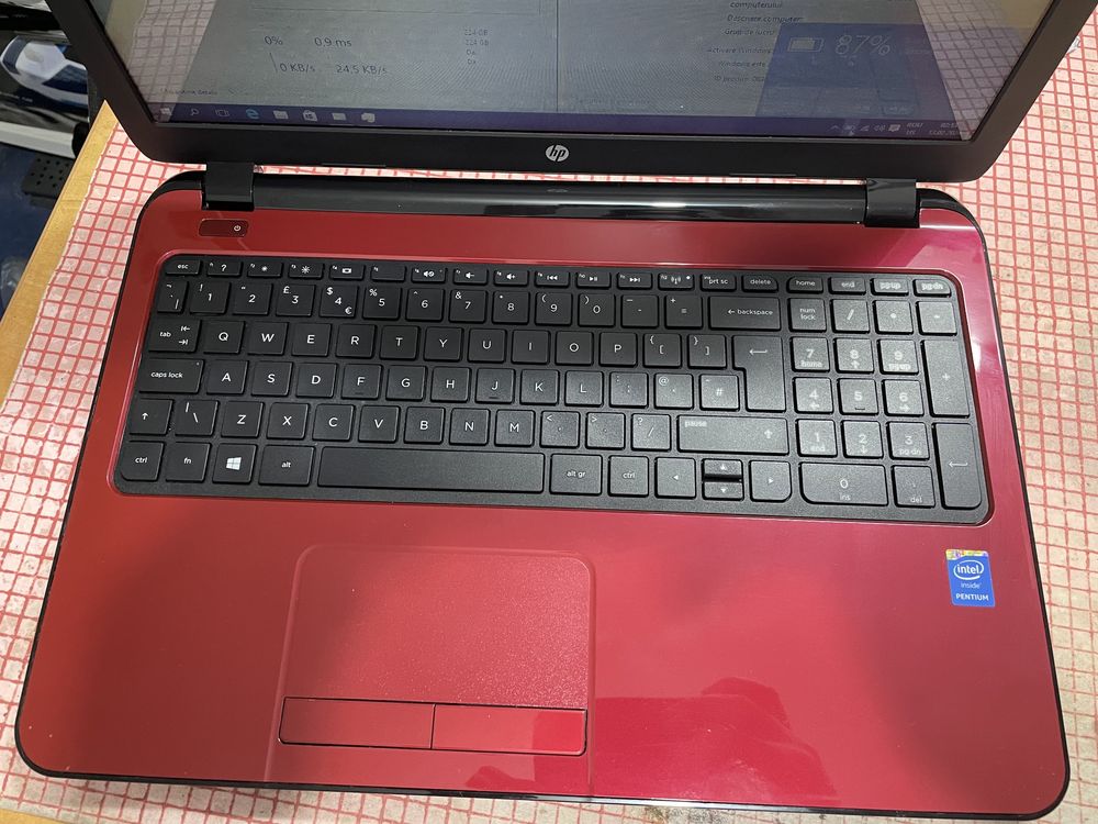 Laptop hp intel celeron  ssd 240 gb